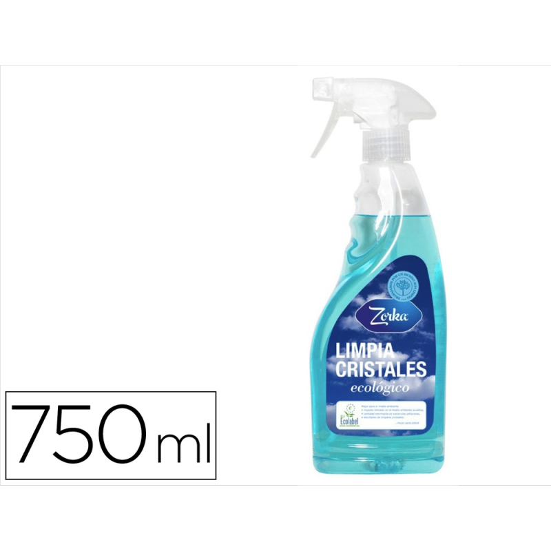 Limpiacristales ecologico zorka 750 ml pulverizador