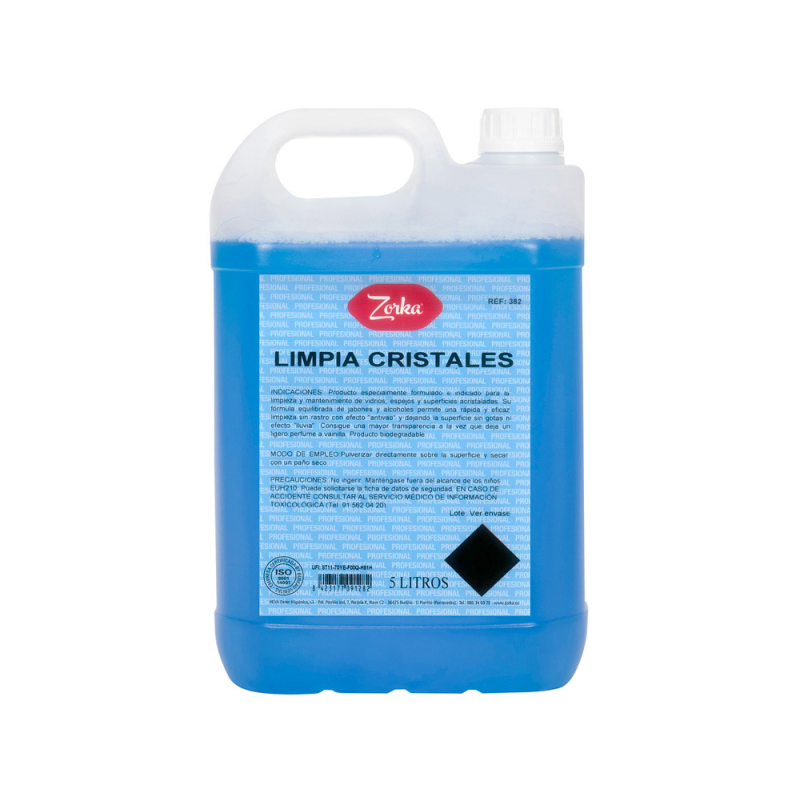 Limpiacristales zorka garrafa 5 litros