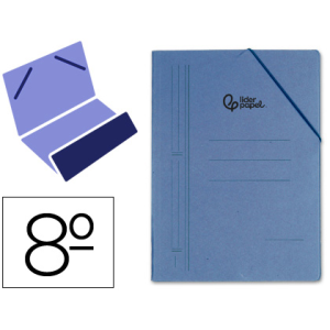 Carpeta liderpapel gomas...