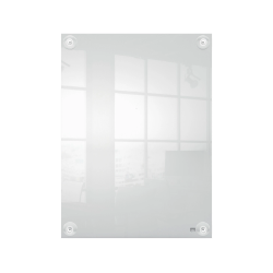 Marco porta anuncios nobo acrilico transparente mural removible din a3 sin marco 348x24x471 mm