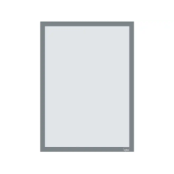 Marco porta anuncios nobo din a3 marco magnetico autoadhesivo color plata pack de 2 unidades