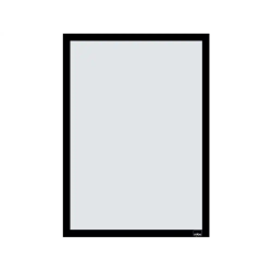 Marco porta anuncios nobo din a3 marco magnetico autoadhesivo color negro pack de 2 unidades