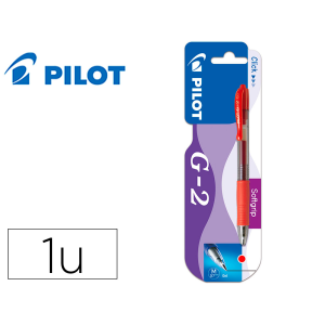 Boligrafo pilot g-2 rojo...