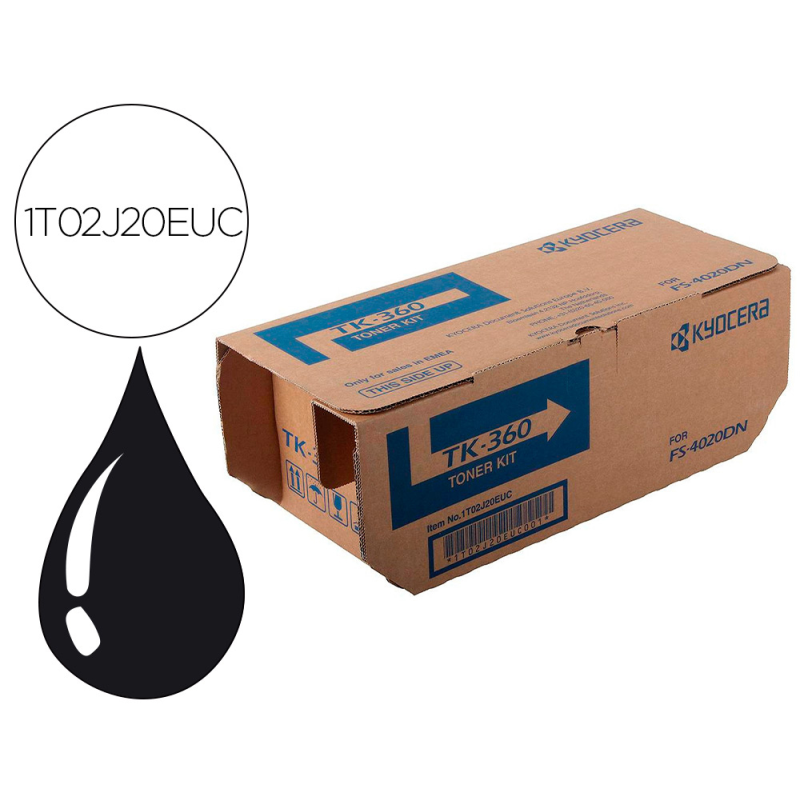 Toner kyocera -mita fs4020dn tk-360