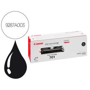 Toner canon 701bk lbp5200...