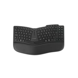 Teclado kensington pro fit ergo kb675 eq tkl ergonomico inalambrico color negro