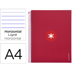 Cuaderno espiral a4 micro...