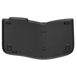 Teclado kensington pro fit ergo kb675 eq tkl ergonomico inalambrico color negro