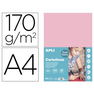 Cartulina apli din a4...