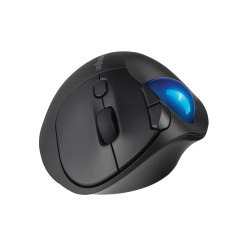 Raton kensington optico trackball tb450 pro fit ergo 1600 dpi inalambrico color negro/azul