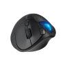 Raton kensington optico trackball tb450 pro fit ergo 1600 dpi inalambrico color negro/azul