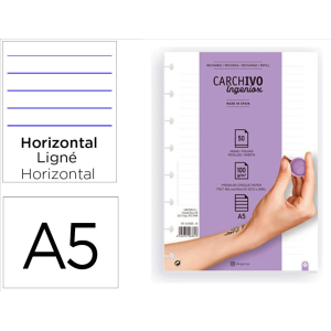 Recambio cuaderno carchivo...