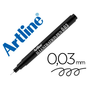 Rotulador artline calibrado...