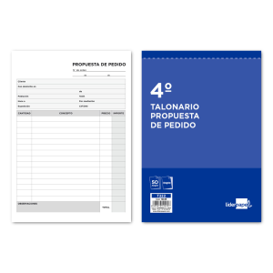 Talonario liderpapel...