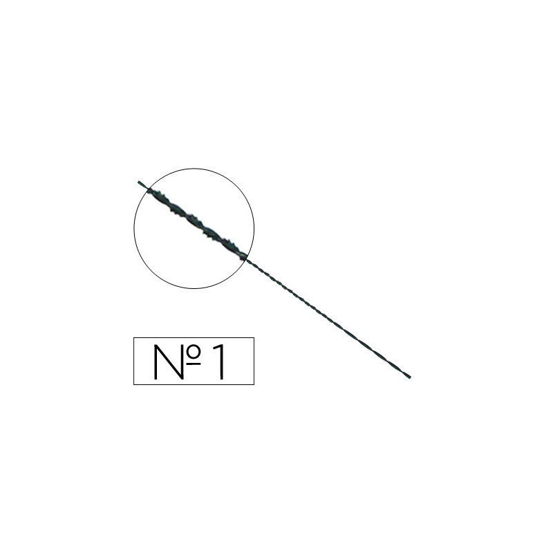Pelos de segueta espiral nº1 caja de 144 unidades