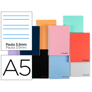 Cuaderno espiral liderpapel...