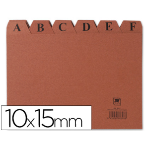 Indice fichero carton nº3...