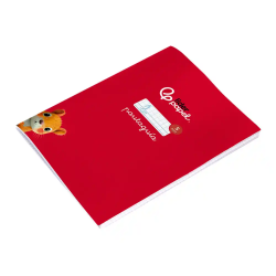 Libreta liderpapel pautaguia tapa cartoncillo 32h din a5+ 75gr cuadriculado pautado 5mm con margen 6 colores surtidos