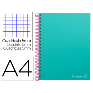 Cuaderno espiral liderpapel...