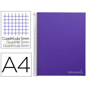 Cuaderno espiral liderpapel...