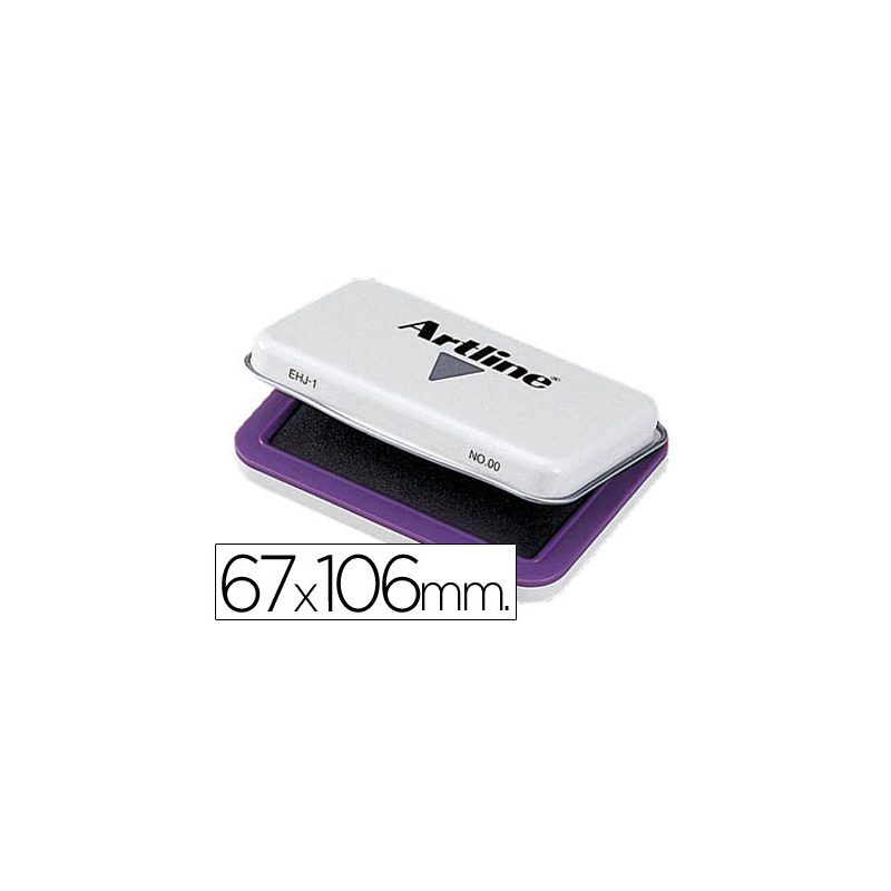 Tampon artline nº1 violeta 67x106 mm
