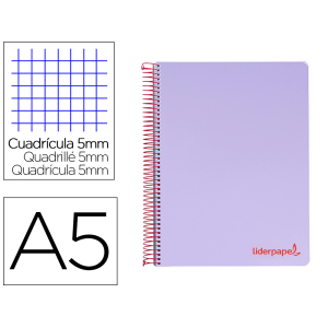Cuaderno espiral liderpapel...