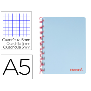 Cuaderno espiral liderpapel...