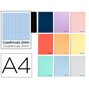 Cuaderno espiral liderpapel...