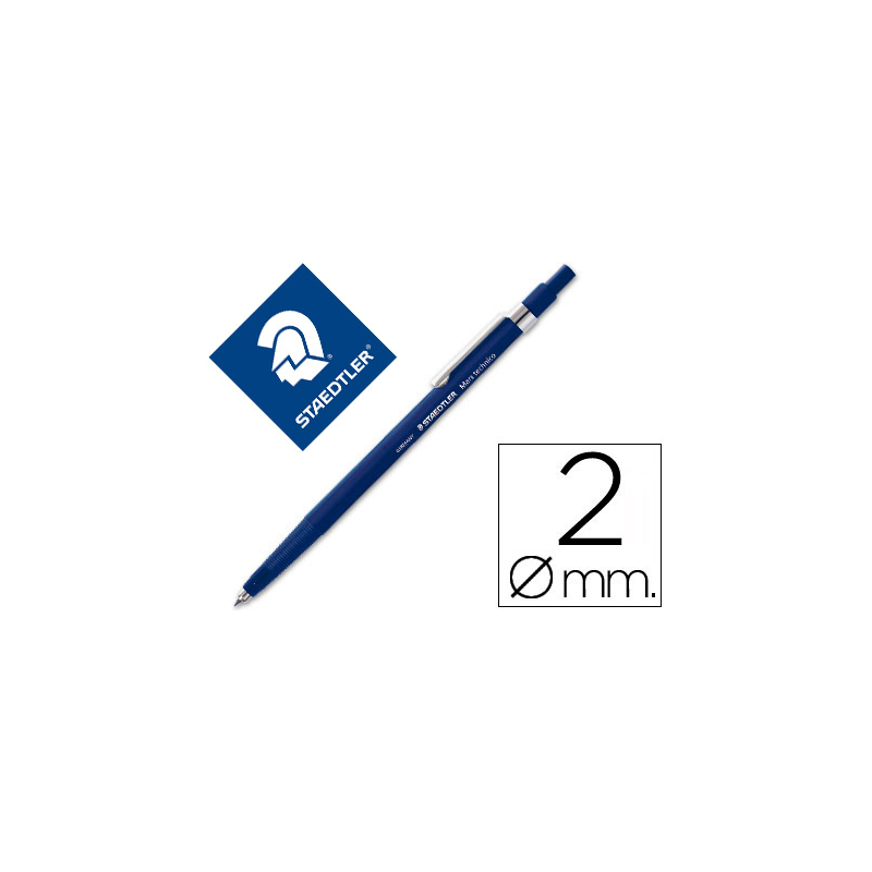 Portaminas staedtler mars technico 2 mm con clip