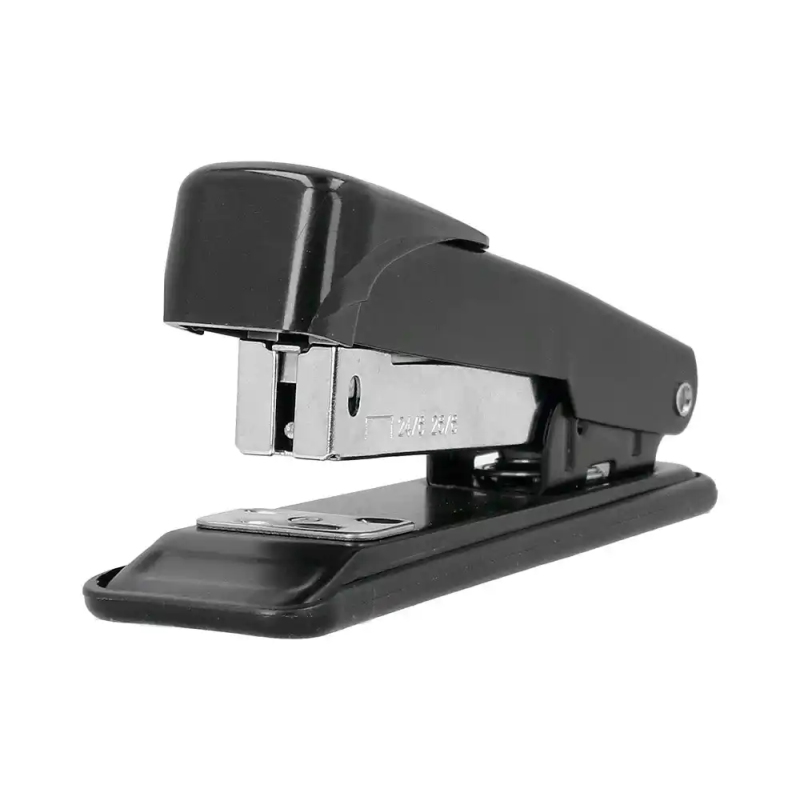 Grapadora greening metalica color negro capacidad 30 hojas usa grapas 24/6 y 26/6