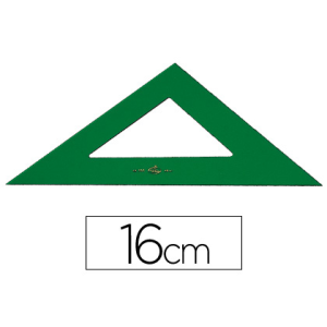 Escuadra faber castell 16...