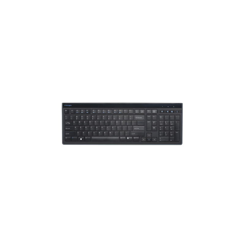 Teclado kensington advance fit slim con cable