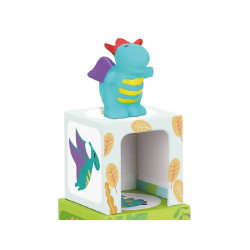 Juego infantil imaginovo cubos apilables nidos dinosaurios +12 meses 12 piezas 13x13x13cm