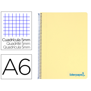 Cuaderno espiral liderpapel...