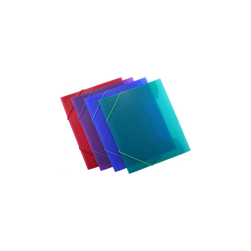 Carpeta gomas office box supra din a4 polipropileno colores surtidos