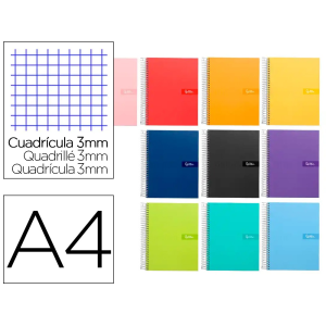 Cuaderno espiral liderpapel...