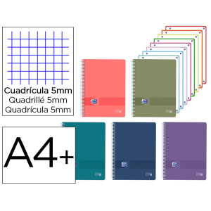 Cuaderno espiral oxford...