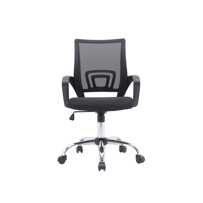 Silla q-connect oficina siena malla base metalica alt max 1000 anc 560 prof 570 ruedas premium color negro