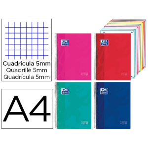 Cuaderno espiral oxford...