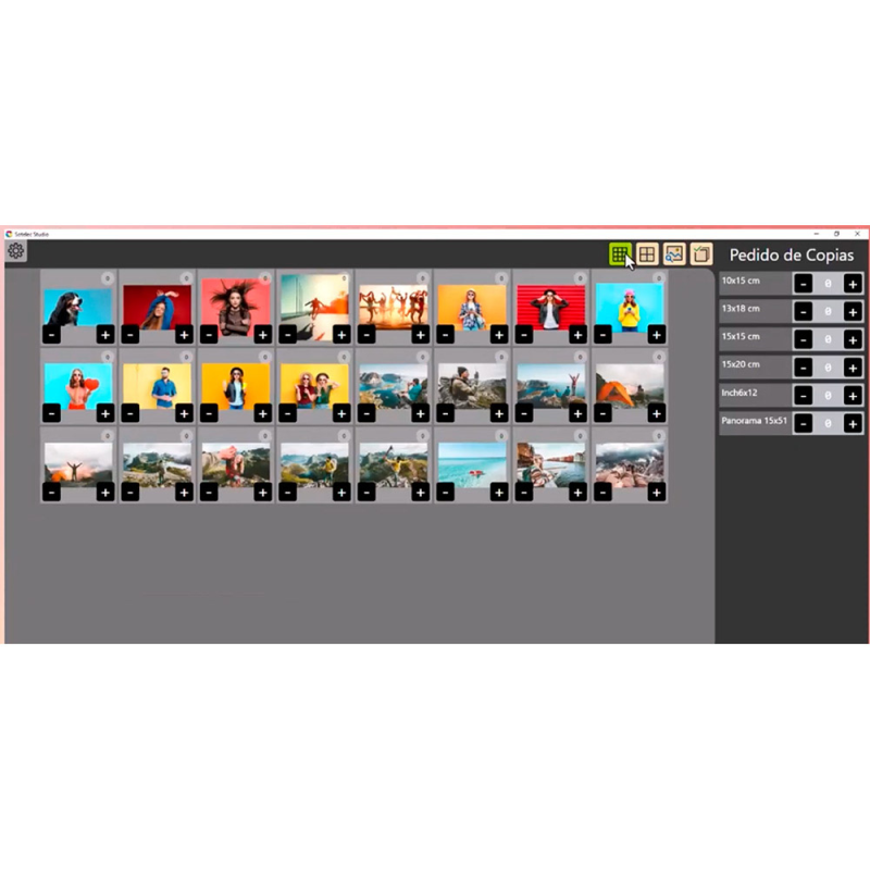 Software i studio foto carnet y gestor de fotos