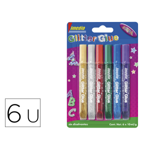 Pegamento imedio glitter...