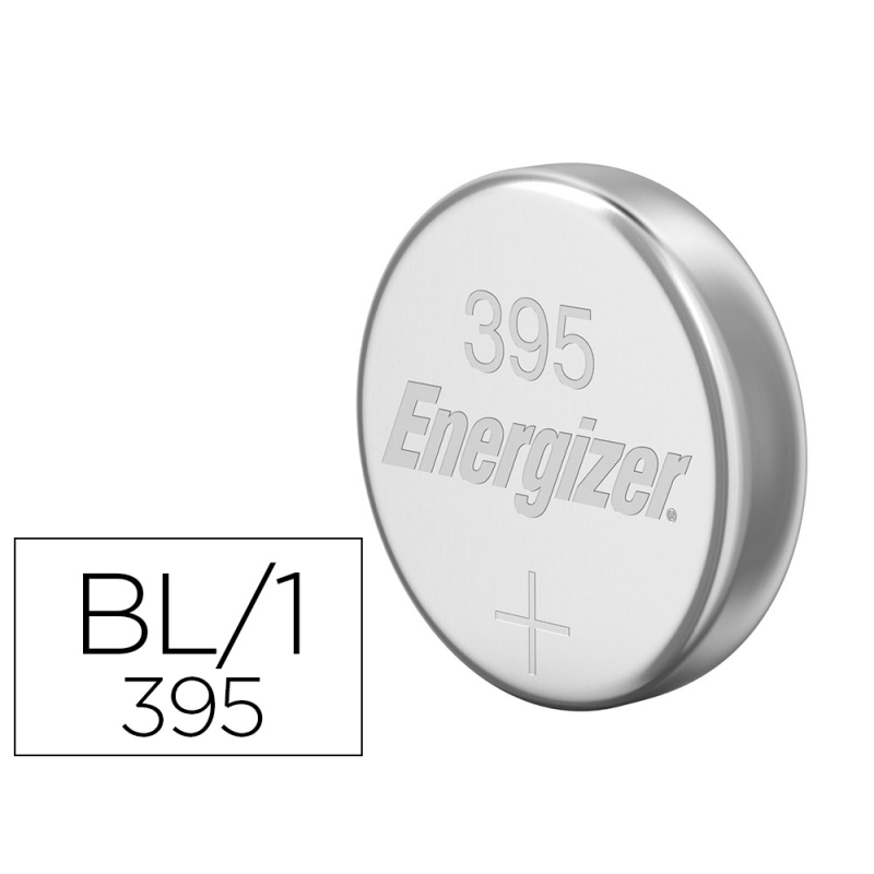 Pila energizer oxido de plata boton 395 blister de 1 unidad