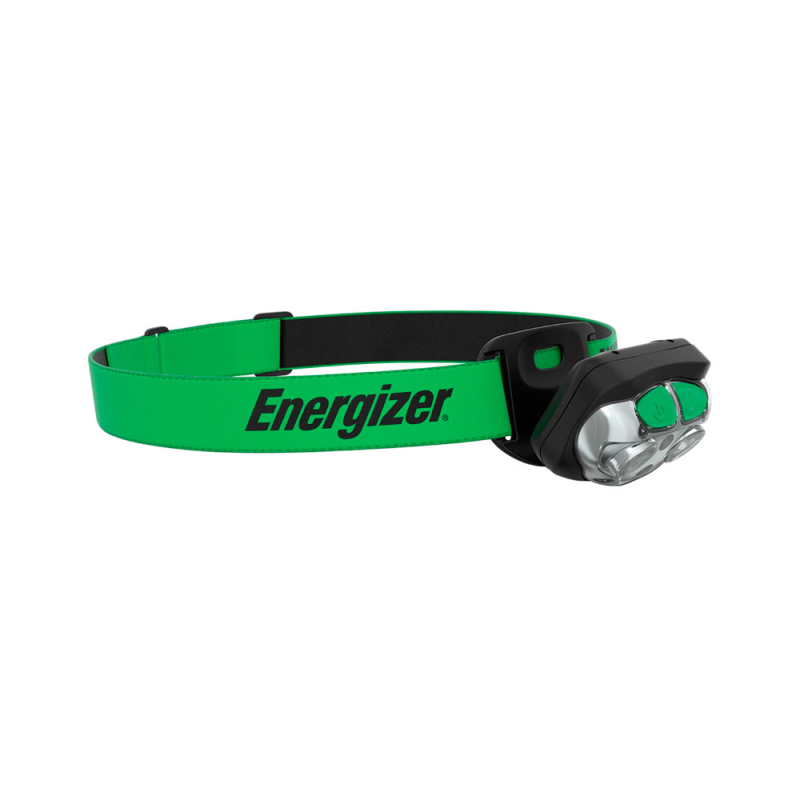 Linterna frontal energizer vision ultra recargable usb led 400 lumenes 3 colores de luz