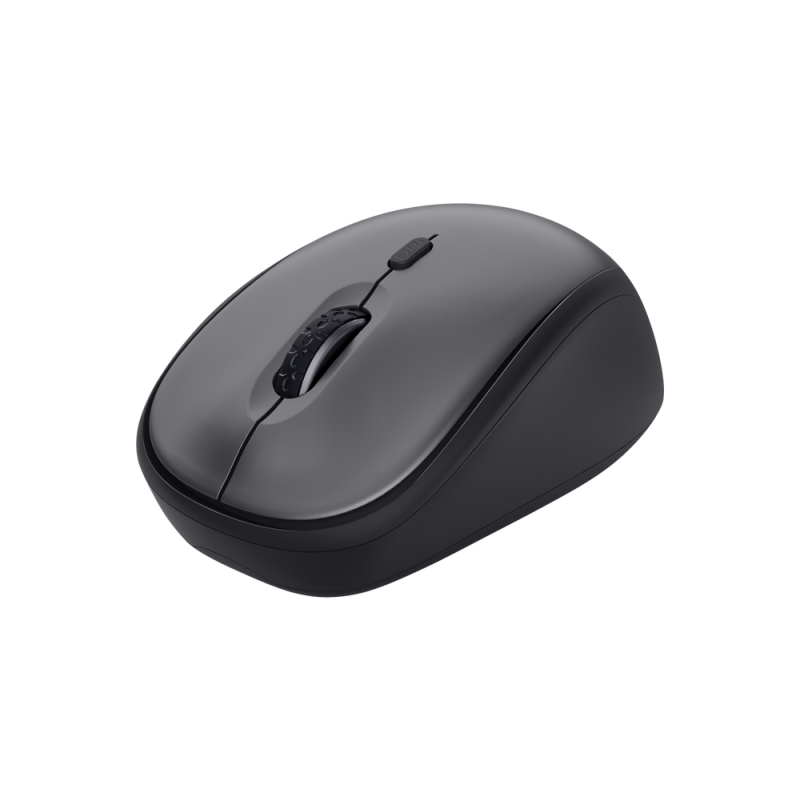Raton trust yvi+ optico inalambrico eco 4 botones 800/1600 dpi usb 2.0 color negro