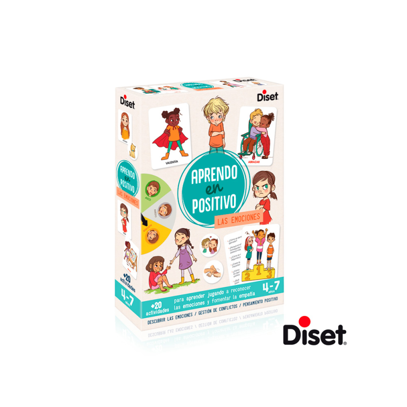 Juego diset aprende en positivo las emociones