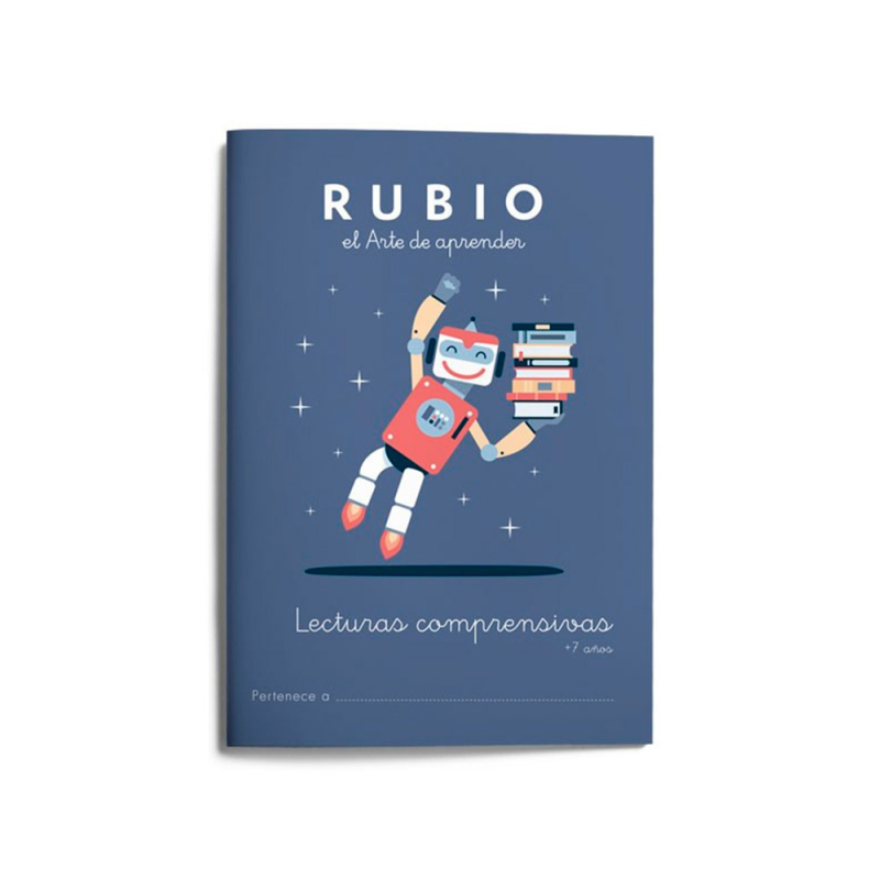 Cuaderno rubio lecturas comprensivas + 7 años