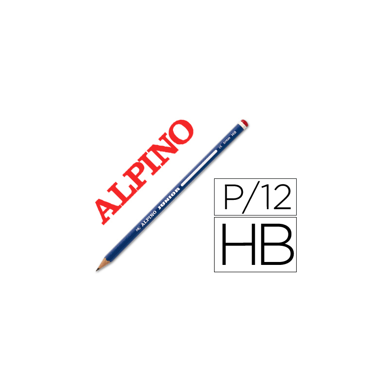 Lapices de grafito alpino junior unidad