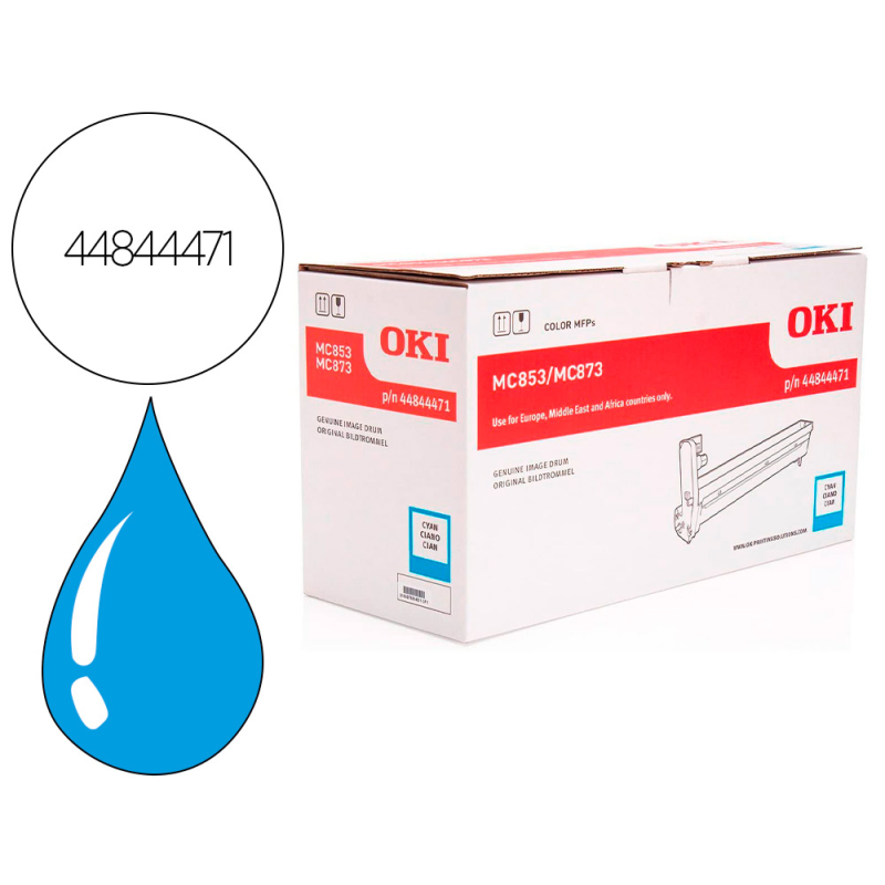 Tambor oki laser i mc853 / 873 cian 30000 paginas