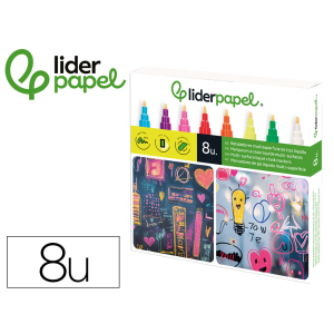 Rotulador liderpapel tiza...