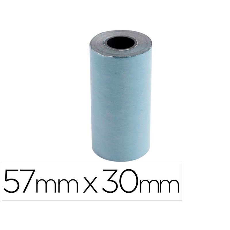 Rollo sumadora exacompta safe contact termico 57 mm x 30 mm 52 g/m2
